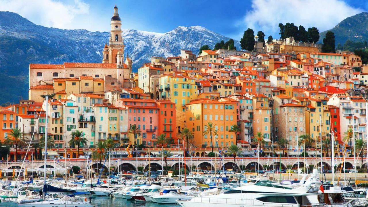Apartmán Les Miradors Menton Exteriér fotografie