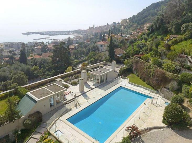 Apartmán Les Miradors Menton Exteriér fotografie